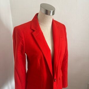 J. Crew Red Blazer